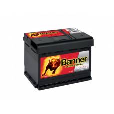 Аккумулятор автомобильный BANNER Power Bull (60 09) 60 Ач 540 А обратная пол. (низкий)