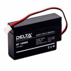 Аккумулятор для ИБП DELTA DT 12008 12В 0.8Aч