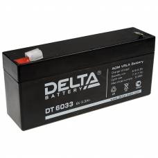 Аккумулятор для ИБП DELTA DT 6033 6В 3.3Ач