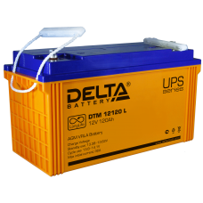 Аккумулятор для ИБП DELTA DTM 12120 L 12В 120Ач