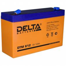Аккумулятор для ИБП DELTA DTM 612 6В 12Ач