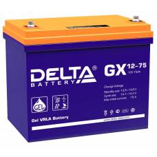 DELTA GX 12-75 12В 75Ач