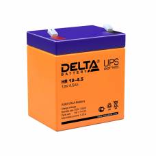 Аккумулятор для ИБП DELTA HR 12-4.5 12В 4.5Ач