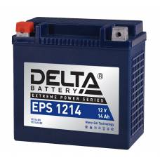 Аккумулятор для мототехники DELTA EPS 1214 12В 14Ач 220А прямая пол. 