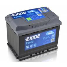 Аккумулятор автомобильный EXIDE Excell EB620 62 Ач 540 А обратная пол. 