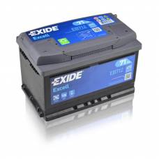 Аккумулятор автомобильный EXIDE Excell EB712 71 Ач 670 А обратная пол. (низкий)