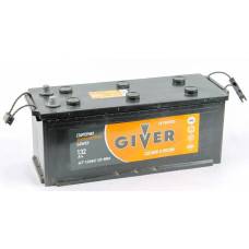 Аккумулятор GIVER HYBRID 6CT -132 евро.конус