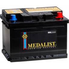 Аккумулятор автомобильный MEDALIST (56077) 60 Ач 600 А обратная пол. (низкий)