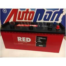 Аккумулятор автомобильный AutoPart RED 190 Ач евро 1350 А обратная пол. 
