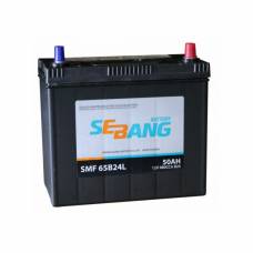 Аккумулятор автомобильный SEBANG (65B24L) 50 Ач 480 А обратная пол. 