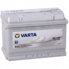 Аккумулятор автомобильный VARTA Silver E44 77 Ач 780 А обратная пол.
